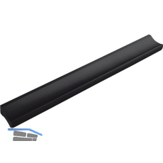 Griff Alto LA 128 mm, Breite 154 mm, Aluminium schwarz matt eloxiert