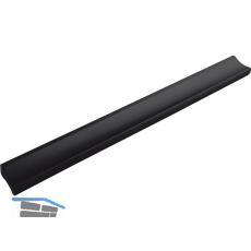 Griff Alto LA 160 mm, Breite 186 mm, Aluminium schwarz matt eloxiert