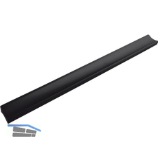 Griff Alto LA 192 mm, Breite 218 mm, Aluminium schwarz matt