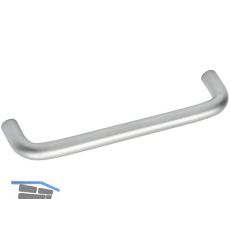 Griff Sulis � 10 mm, LA 288 mm, Breite 298 mm, Stahl verchromt matt