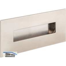 Muschelgriff Geometric rechteckig 155 x 73 mm, ZN Edelstahl Effekt