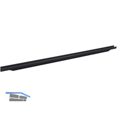 Griffleiste Prego L�nge 795 mm, Aluminium schwarz eloxiert