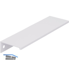 Griffleiste Crevan LA 128 mm, L�nge 145 mm, Aluminium wei� gl�nzend