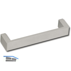 Griff Atria LA 128 mm, Breite 138 mm, H�he 20 mm, Aluminium natur eloxiert
