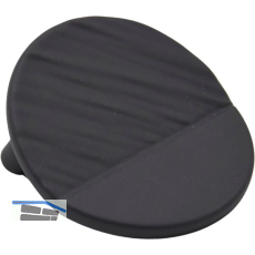 Griff Radiant Touch 2 - nach vorne gebogen, 60 mm, Kunststoff schwarz