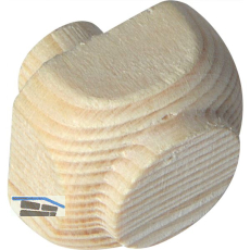 Holzziernagel Breite 20, H�he 20, Zapfen � 10, Zapfenl�nge 8 mm, Fichte roh