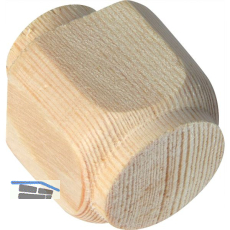 Holzziernagel Breite 30, H�he 30, Zapfen � 20, Zapfenl�nge 8 mm, Fichte roh