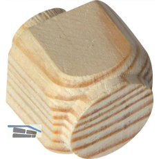 Holzziernagel Breite 25, H�he 25, Zapfen � 15, Zapfenl�nge 8 mm, Kiefer roh