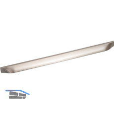 M�belgriff Kito Breite 350 mm, Zinkdruckguss vernickelt feingeschliffen