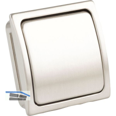 Klappgriff Juno Breite 50 mm, H�he 50 mm, Zinkdruckguss Edelstahl Effekt