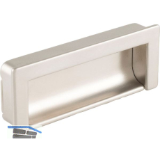 Muschelgriff Nera Breite 108 mm, H�he 41,7 mm, Zinkdruckguss Edelstahl Effekt