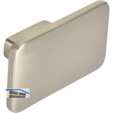 M�belknopf Biris Breite 58 mm, Zinkdruckguss vernickelt feingeschliffen