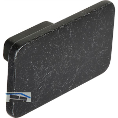 M�belknopf Biris Breite 58 mm, Zinkdruckguss eisenf�rbig matt getrommelt