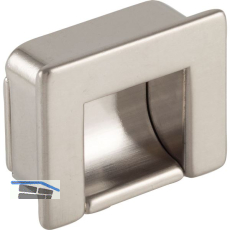 Muschelgriff Nera Breite 44 mm, H�he 35 mm, Zinkdruckguss Edelstahl Effekt