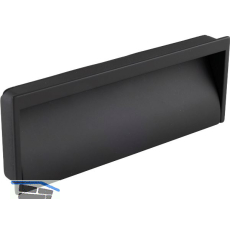 Muschelgriff Miach Breite 162 mm, H�he 60 mm, ZN schwarz matt