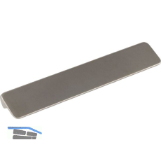 Griff Maches LA 32/64/96/128/160, Breite 170 mm, Zinkdruckguss Edelstahl Effekt