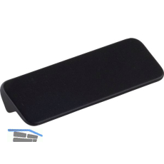 Griff Maches LA 32/64, Breite 74 mm, Zinkdruckguss schwarz matt