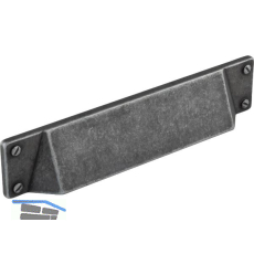 Muschelgriff Manto, LA 128 mm, Breite 175 mm, Zinkdruckguss altverzinnt