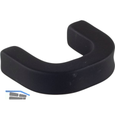 Knopf Makar Breite 41 mm, Tiefe 31,5 mm, Zinkdruckguss schwarz matt