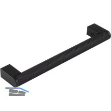 Griff Dolon � 14 mm, LA 160 mm, Breite 175 mm, Stahl/Zinkdruckguss schwarz matt