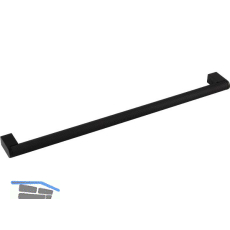 Griff Dolon � 14 mm, LA 320 mm, Breite 335 mm, Stahl/Zinkdruckguss schwarz matt