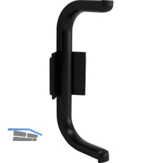 Innenecke Aktor C-Profil, Kunststoff schwarz