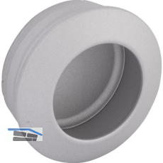 Muschelgriff Zaran � 60 mm, Einlass � 56 mm, ZN alufarbig