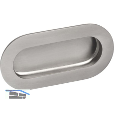 Muschelgriff Edana Breite 102 mm, Einlassma� 92x40 mm,Edelstahl geb�rstet