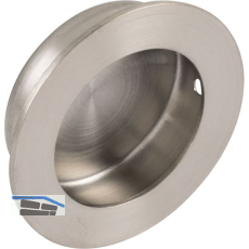 Muschelgriff Edana II � 50 mm, Einlass � 40 mm, Edelstahl geb�rstet