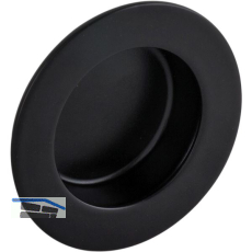 Muschelgriff Forrada � 50 mm, Einlass � 35 mm, Edelstahl schwarz matt