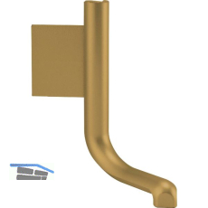 Au�enecke Aktor L-Profil, Kunststoff gold matt