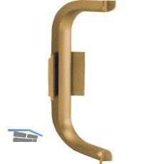 Innenecke Aktor C-Profil, Kunststoff gold matt