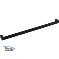 Griff Doros LA 320 mm, Breite 329 mm, Zinkdruckguss schwarz matt