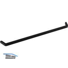 Griff Dorkis LA 320 mm, Breite 329 mm, Zinkdruckguss schwarz matt