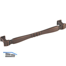 Griff Dysis LA 160 mm, Breite 174 mm, Zinkdruckguss kupfer satiniert