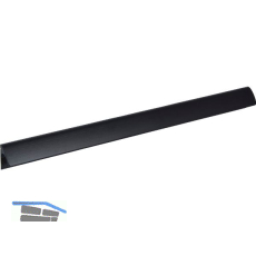 Griff Anhor LA 320 mm, Breite 340 mm, Aluminium schwarz matt eloxiert
