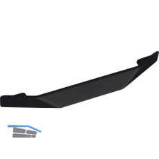 Griff Finn LA 160 mm, Breite 215 mm, ZN schwarz matt
