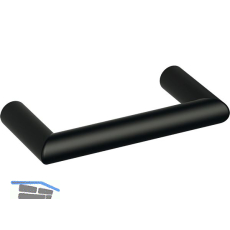 Griff � 10 mm - HEWI 562.10B LA 64 mm, Breite 74 mm, Polyamid tiefschwarz matt