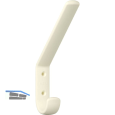 Huthaken HEWI 477.90B070 Breite 22 mm, H�he 163 mm, Polyamid reinwei� matt