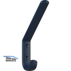 Huthaken HEWI 477.90B070 Breite 22 mm, H�he 163 mm, Polyamid tiefschwarz matt
