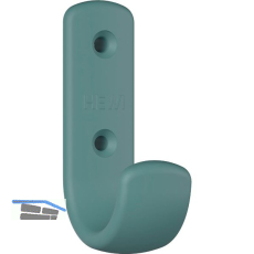 Mantelhaken HEWI 477.90B060 H�he 72 mm, Polyamid aquablau matt