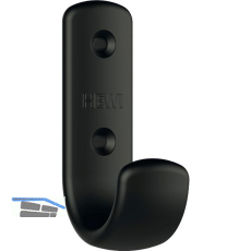 Mantelhaken HEWI 477.90B060 H�he 72 mm, Polyamid tiefschwarz matt