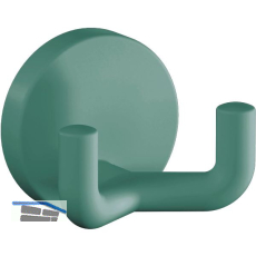 Mantelhaken HEWI 477.90B025 H�he 50 mm, Polyamid aquablau matt