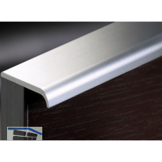 Griffleiste Akis L�nge 3000 mm, abl�ngbar, Aluminium natur eloxiert