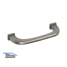 Griff Tucson LA 96 mm, Breite 107 mm, ZN altsilber
