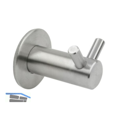 Mantelhaken Pechal Breite 35 mm, H�he 35 mm, Edelstahl geb�rstet