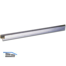 Griffleiste Aella L�nge 2500 mm, abl�ngbar, Aluminium silber eloxiert