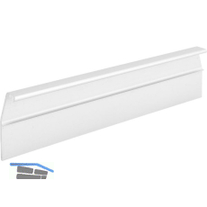 Griffleiste Alhena L�nge 2500 mm, fix, Aluminium natur eloxiert