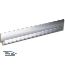 Griffleiste Aigina L�nge 2500 mm, abl�ngbar, Aluminium natur eloxiert
