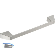 Griff Amund LA 320 mm, Breite 368 mm, Aluminium Edelstahl Effekt matt